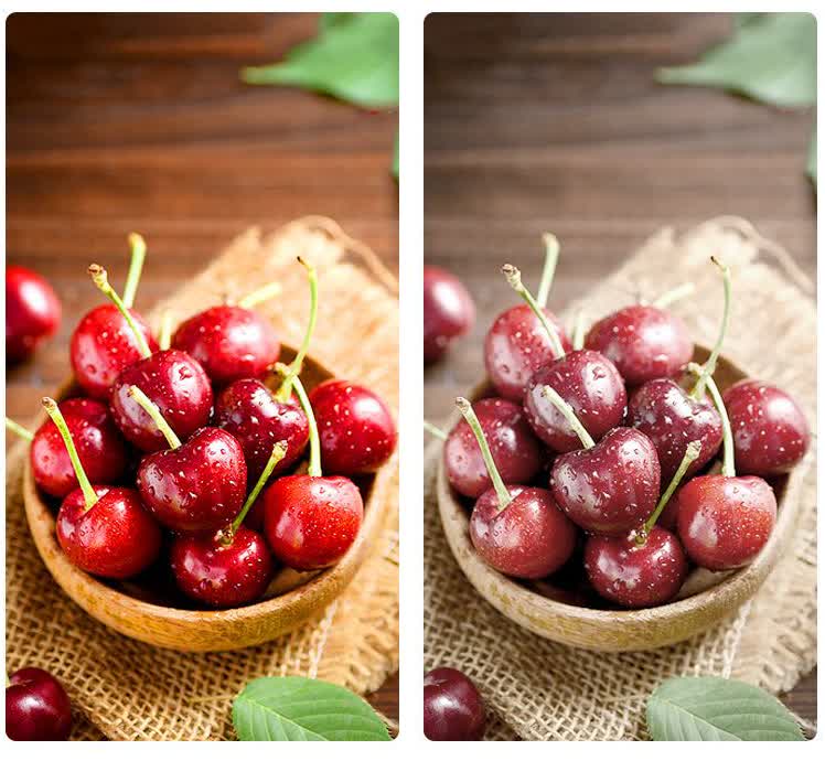 So sánh độ hoàn màu CRI ≥ 95 màu tươi thật vs CRI ≤ 80 xỉn màu
